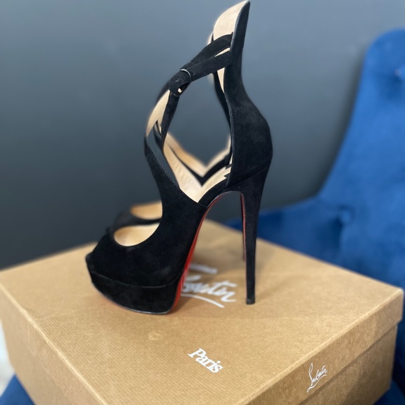 Christian Louboutin Marlenalta 150 Veau Velours - Picture 11 of 14